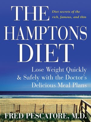 cover image of The Hamptons Diet